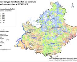 Seules 120 communes ont été reconnues plus de 3 fois en arrêté de catastrophe naturelle