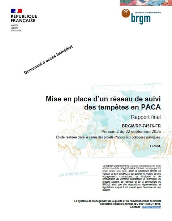 Miniature Rapport d'activité du Réseau Tempête 2024-2025